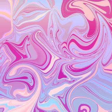 Dijital sanat. Soyut renkli akışkan sanat arka plan.