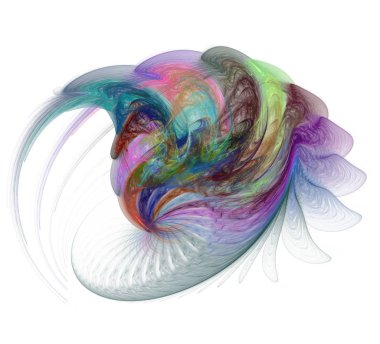 Soyut bir bilgisayar modern fraktal tasarım oluşturulan. Soyut f