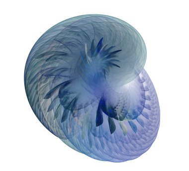 Soyut bir bilgisayar modern fraktal tasarım oluşturulan. Soyut f