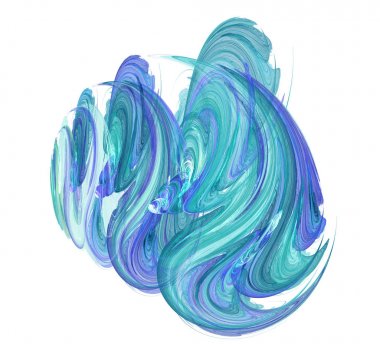 Soyut bir bilgisayar modern fraktal tasarım oluşturulan. Soyut f