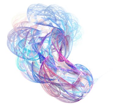 Soyut bir bilgisayar modern fraktal tasarım oluşturulan. Soyut f