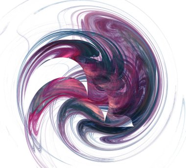 Soyut bir bilgisayar modern fraktal tasarım oluşturulan. Soyut f