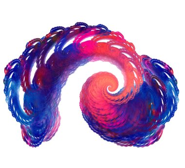 Soyut bir bilgisayar modern fraktal tasarım oluşturulan. Soyut f