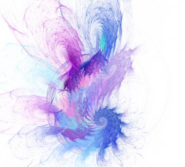 Soyut bir bilgisayar modern fraktal tasarım oluşturulan. Soyut f