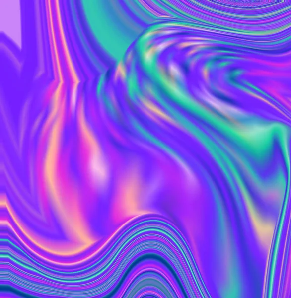 Abstraktes Konzept mit neonfarbener Fluidkunst. abstrakt bunt — Stockfoto