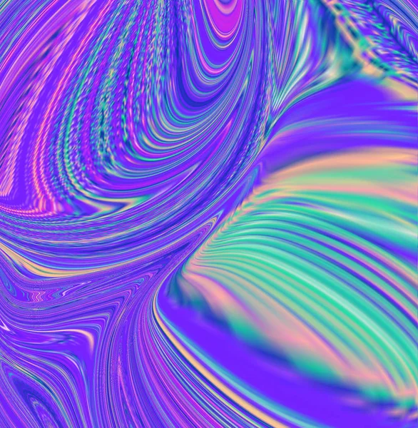 Concepto abstracto con arte fluido de colores de neón. Abstracto colorido —  Fotos de Stock