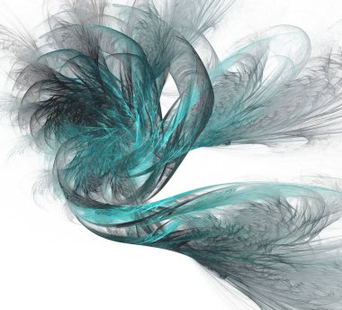 Soyut bir bilgisayar modern fraktal tasarım oluşturulan. Soyut f