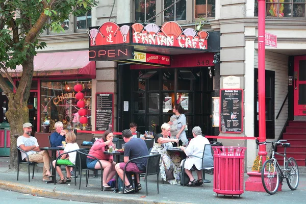 Chinatown, Victoria Bc, Kanada, Ağustos 13 2018.Victoria'nın Chinatown sahip çok sayıda iyi restoran ve dükkanlar visit.Come için Çin kültürü zevk ve Fan Tan sokaktan yürüyerek, Gates Harmonius Interest.Come ziyaret Vancouver Adası fotoğraf 
