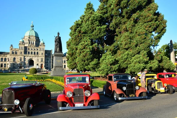 Victoria Canadá Julho 2019 Mostra Carro Clássica Dos Dias Deuce — Fotografia de Stock