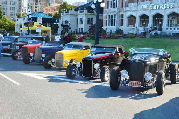 Victoria Canadá Julio 2019 Espectáculo Autos Clásico Deuce Coupe Fue —  Fotos de Stock