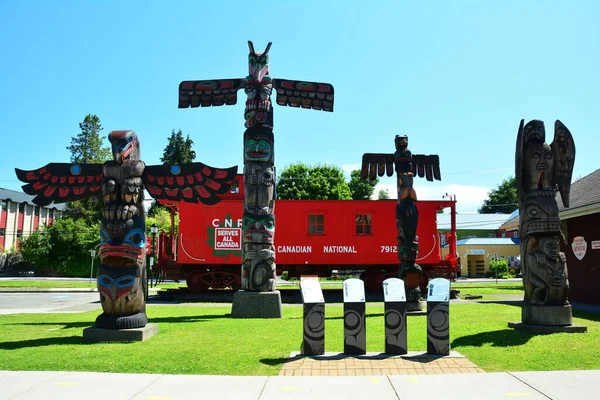 Duncan Kanada Juni 2020 Duncan Auf Vancouver Island Ist Die — Stockfoto