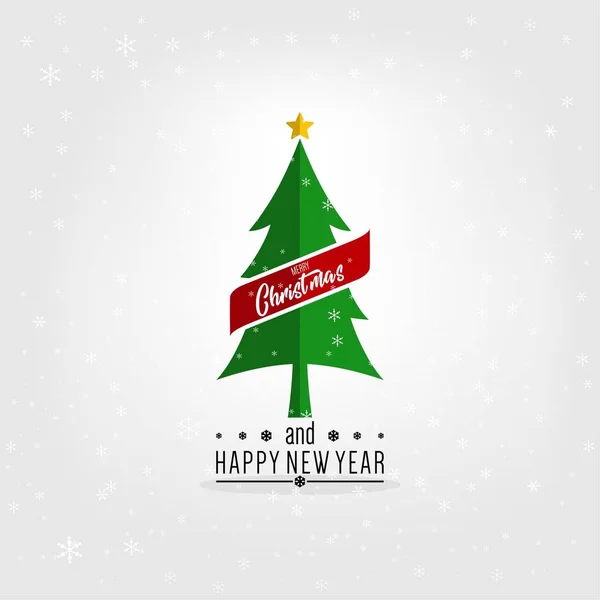 ağaç Noel kartı