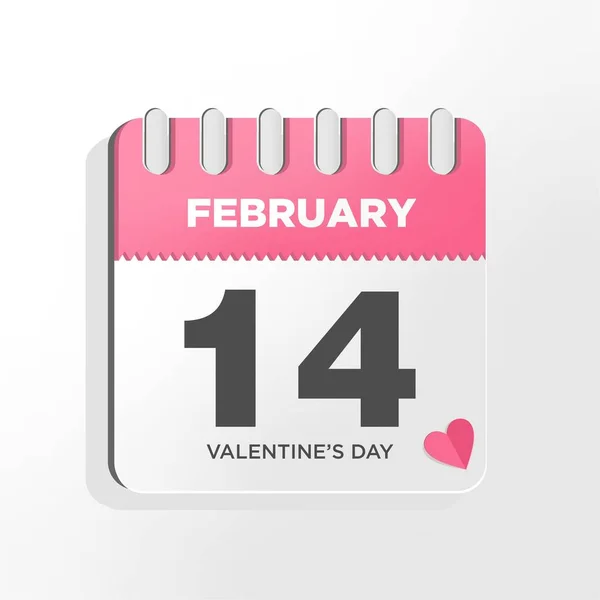 Valentine Day Background Hearts — Stock Vector