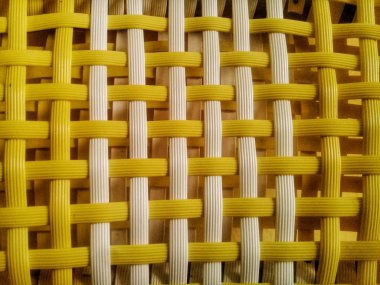 Sarı plastik dokuma arka plan