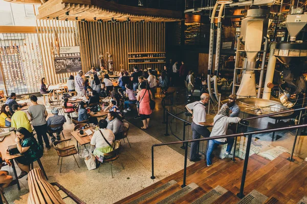 Seattle Washington Julio 2018 Los Interiores Del Starbucks Reserve Roastery — Foto de Stock