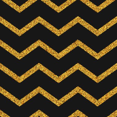 Altın glitter seamless modeli. Geometrik arka plan. Vektör çizim Eps10