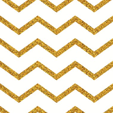 Altın glitter seamless modeli. Geometrik arka plan. Vektör çizim Eps10