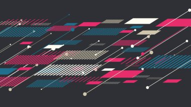 Soyut teknoloji kavramı. Vektör illüstrasyonu EPS10