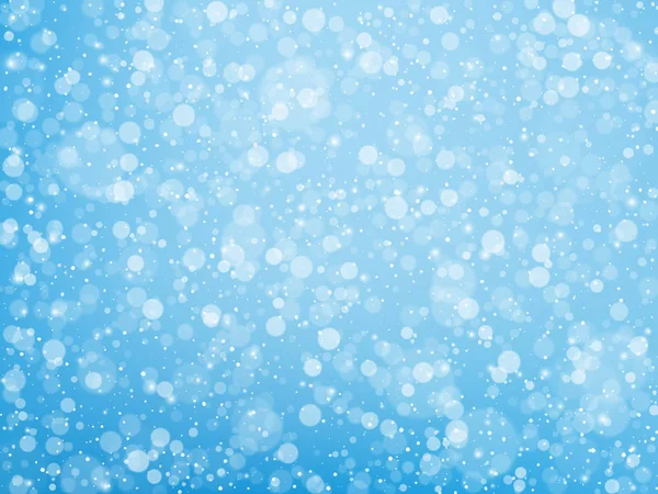 Nieve Cayendo Fondo Navidad Año Nuevo Ilustración Vectorial Eps10 — Vector de stock
