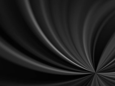 Siyah ve beyaz arka plan dalgalar ile. Vektör çizim Eps10