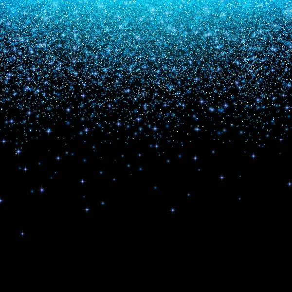 青い輝きのスターダストの背景 ベクトルイラスト Eps10 — ストックベクタ