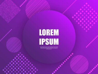 En az geometrik arka plan. Vektör çizim. Web Tasarım