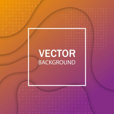 Geometrik dinamik arka plan dalgalar ile. Soyut vektör çizim