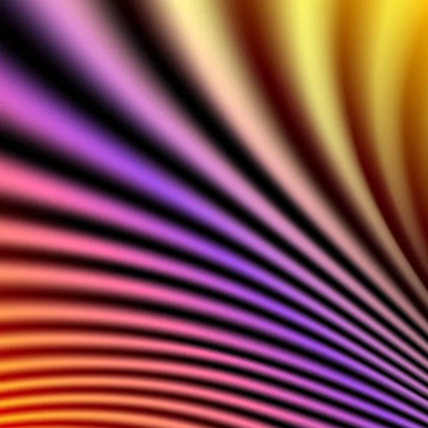 Abstracte kleurrijke achtergrond met golven. Vectorillustratie — Stockvector