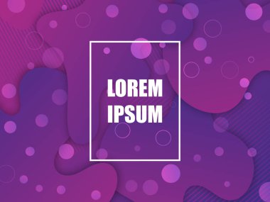 Dinamik renkli 3d geometrik arka plan. Soyut vektör illüstrasyonu