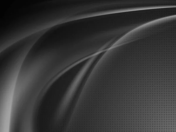 Чорно Білий Фон Хвилями Анотація Векторні Ілюстрації Eps10 — стоковий вектор