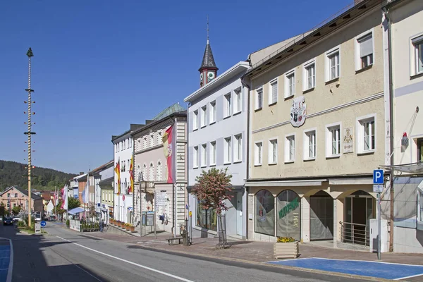 Lower Bavarian Town Zwiesel Located Bavarian Forest World Famous Its — Stock Photo, Image