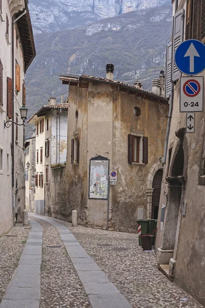 Wrażenia Szczegóły Małych Miejscowości Ala Trentino — Zdjęcie stockowe