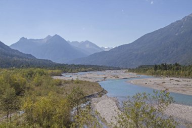 Tyrol'deki / daki Lech heybetli geniş nehir Vadisi tabiatı koruma alanı tayin edilen ve Tirol Lech Doğa Parkı denir