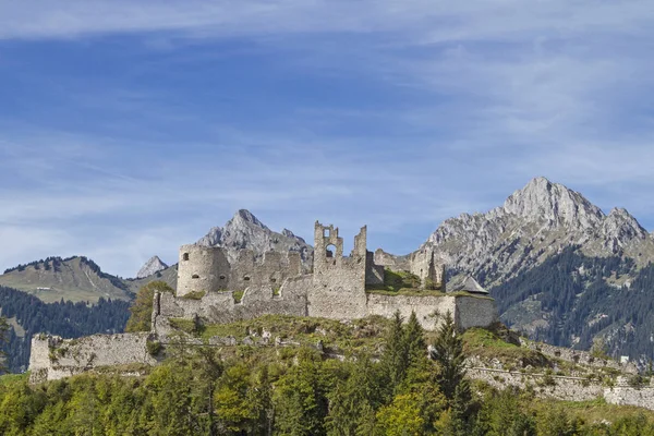 Construido 1296 Castillo Ehrenberg Una Colina Sur Reutte Destino Popular — Foto de Stock