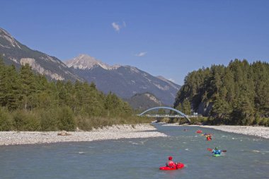 Whitewater rafting Lech üzerinde her hevesli kanocu için şarttır