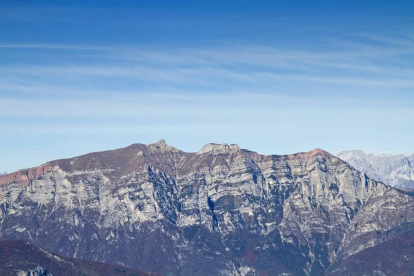 Vista Del Tre Cime Del Bondone Las Montañas Bondone Vista — Foto de Stock