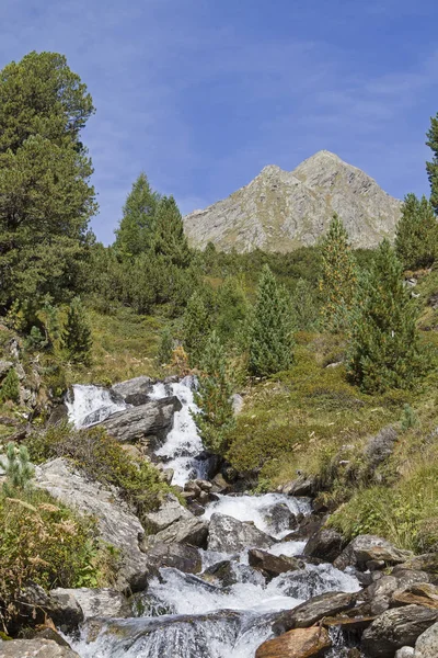 Kraspesbach Flows Far Schweinfurt Hut Horlach Brook — Stock Photo, Image