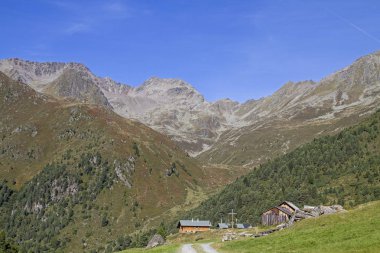 Schweinfurter kulübe bir alp Club kulübe Stubai Alpleri'nde 2028 m yükseklikte olan