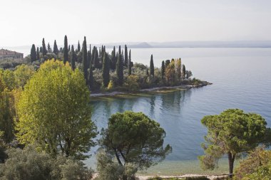 Punta San Vigilio - Peninsula in Lake Garda clipart