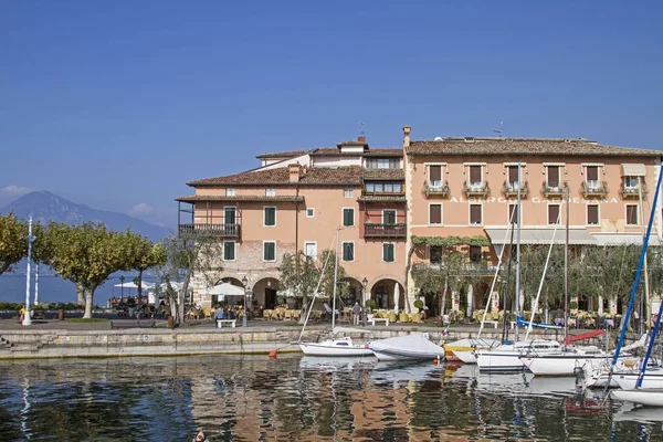 Torri del Benaco a popular holiday resort on the eastern shore of the much visited Lake Garda