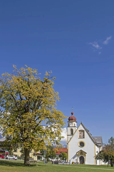 Parish Church Holy Trinity Barwies Municipality Mieming — Stock Photo, Image