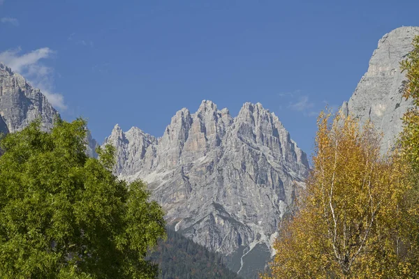 Brenta Mountains Mountain Group Which Its Location West Adige Still — Stock Photo, Image