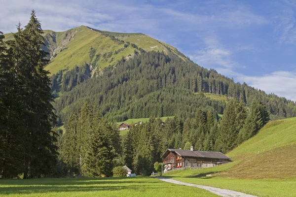 Antigua Granja Idílica Berwang Tirol —  Fotos de Stock