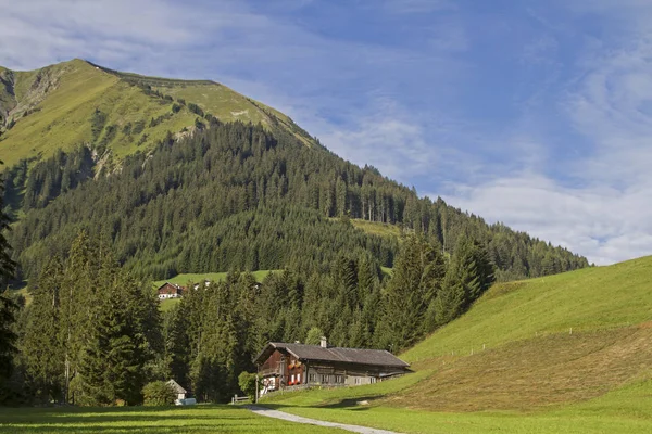 Idyllische Oude Boerderij Berwang Tirol — Stockfoto