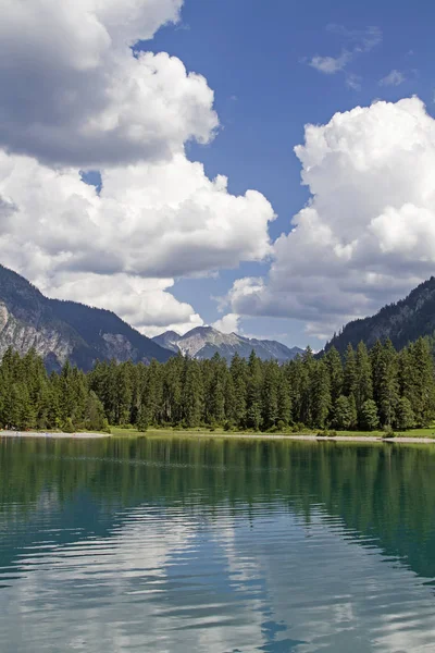 Lake Heiterwanger See Place Silence Motor Vehicles Allowed Access Idyllic — Stock Photo, Image