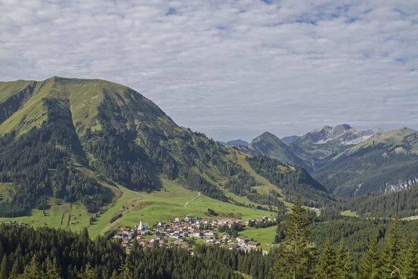 Berwang v Tyrolsku — Stock fotografie