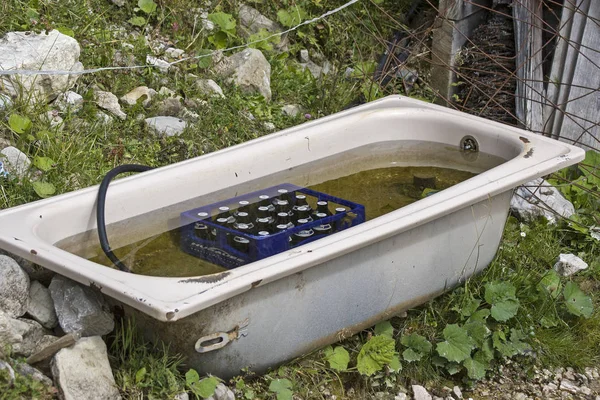 Rustic cooling — Stock Photo, Image