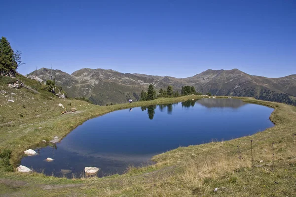 Danau pegunungan di Zillertal — Stok Foto