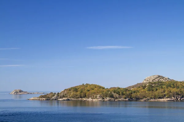 Παράκτιο τοπίο στην Tranevag — Φωτογραφία Αρχείου