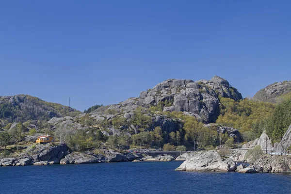 Βραχώδης ακτή στο Rogaland — Φωτογραφία Αρχείου